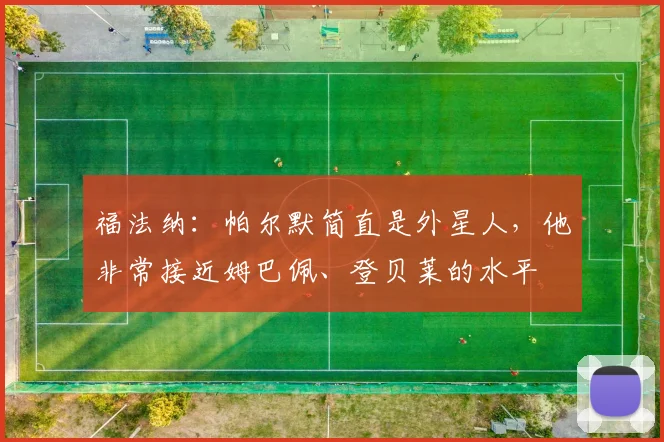 福法纳：帕尔默简直是外星人，他非常接近姆巴佩、登贝莱的水平